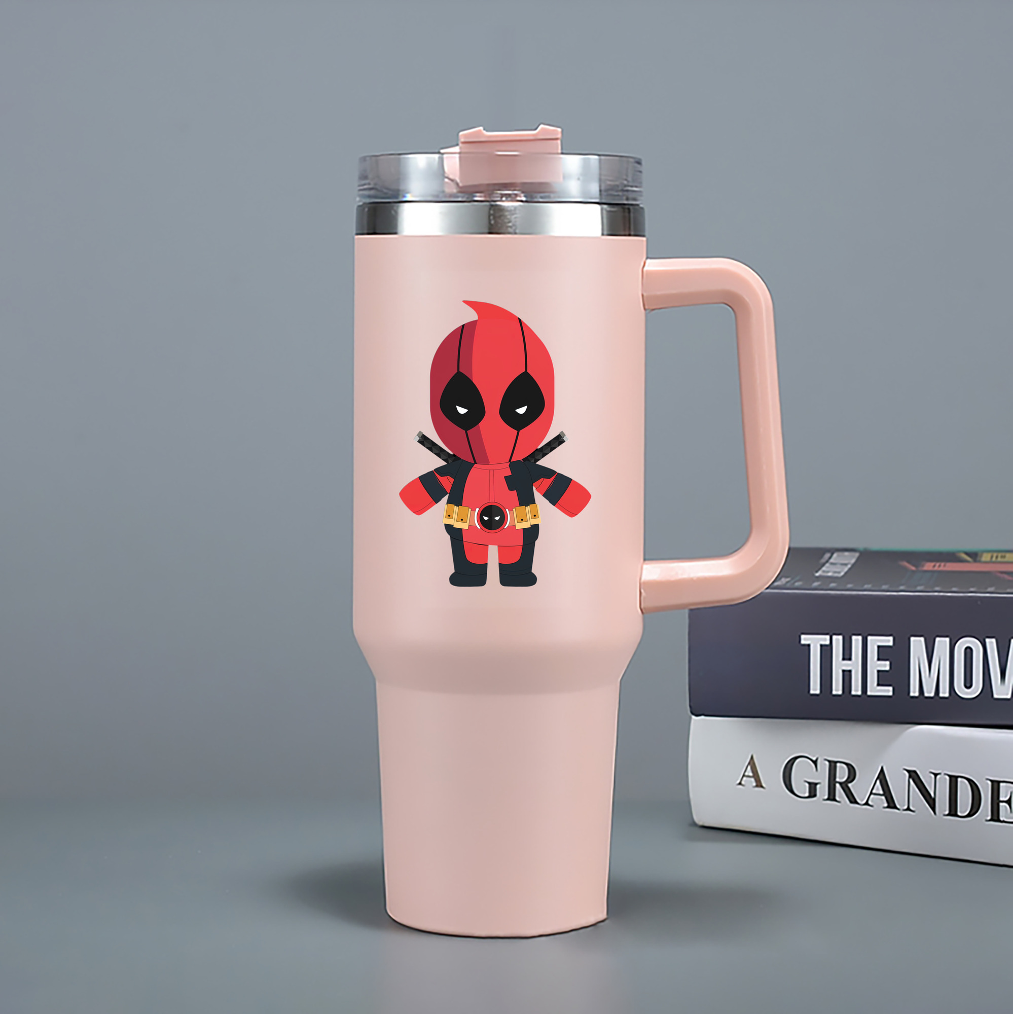（画像用） Deadpool デッドプール 1200mL車用タンブラー（カラープリント）